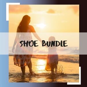 9T-10T Girl Shoe Bundle - 6 Pairs - Beach, Adventure, Hiking, Swimming, Vacation